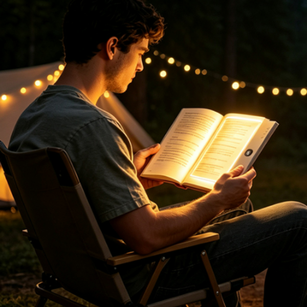 HaloTab by Luminook™ - Rechargeable Reading Light