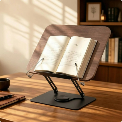 Lectora by Luminook™ - 360° Book & Tablet Stand