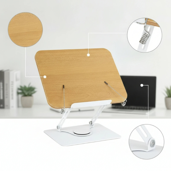 Lectora by Luminook™ - 360° Book & Tablet Stand